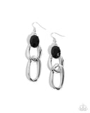 Paparazzi "Lavish Loyalty" Black Earrings Paparazzi Jewelry