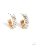 Paparazzi "Permissible Pizzazz" Gold Post Earrings Paparazzi Jewelry