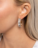Paparazzi "Permissible Pizzazz" Gold Post Earrings Paparazzi Jewelry