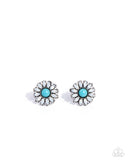 Paparazzi "Santa Fe Showcase" Blue Post Earrings Paparazzi Jewelry