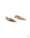 Paparazzi "Angelic Altitude" Gold Post Earrings Paparazzi Jewelry