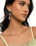 Paparazzi "Faceted Frenzy" Pink Post Earrings Paparazzi Jewelry