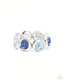 Paparazzi "Painted Promise" Blue Bracelet Paparazzi Jewelry