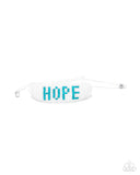 Paparazzi "Hopeful Hire" Blue Bracelet Paparazzi Jewelry