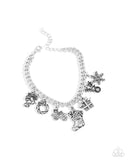 Paparazzi "Christmas Classics" Silver Bracelet Paparazzi Jewelry