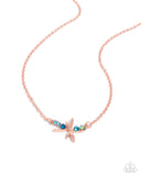 Paparazzi "Dragonfly Deed" Copper Necklace & Earring Set Paparazzi Jewelry