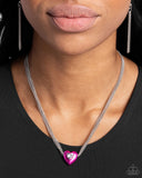 Paparazzi "Malibu Infatuation" Pink Necklace & Earring Set Paparazzi Jewelry
