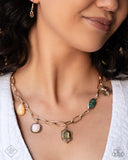 Paparazzi "Eclectic Element" Multi Fashion Fix Necklace & Earring Set Paparazzi Jewelry