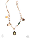 Paparazzi "Eclectic Element" Multi Fashion Fix Necklace & Earring Set Paparazzi Jewelry