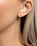 Paparazzi "Emotional Edge" White Necklace & Earring Set Paparazzi Jewelry