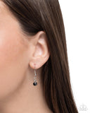 Paparazzi "Falsetto Folktale" Black Necklace & Earring Set Paparazzi Jewelry
