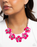 Paparazzi "Eternal Efflorescence" Pink Necklace & Earring Set Paparazzi Jewelry
