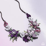 Paparazzi "Floral Protocol" Multi Necklace & Earring Set Paparazzi Jewelry