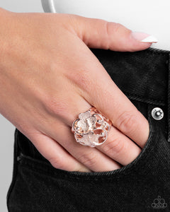 Paparazzi "Distinctive Detailing" Rose Gold Ring Paparazzi Jewelry