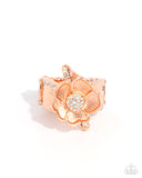 Paparazzi "Floral Fact" Copper Ring Paparazzi Jewelry