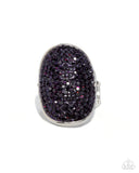 Paparazzi "Exaggerated Elitist" Purple Ring Paparazzi Jewelry