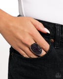 Paparazzi "Exaggerated Elitist" Purple Ring Paparazzi Jewelry