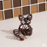 Paparazzi "Windborne Whimsy" Copper Ring Paparazzi Jewelry