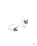 Paparazzi "Butterfly Beginning" Blue Post Earrings Paparazzi Jewelry