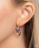 Paparazzi "Butterfly Beginning" Copper Post Earrings Paparazzi Jewelry