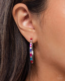 Paparazzi "Carnival Chic" Pink Post Earrings Paparazzi Jewelry