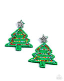 Paparazzi "Tannenbaum Tapestry" Multi Post Earrings Paparazzi Jewelry