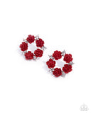 Paparazzi "Grace Personified" Red Post Earrings Paparazzi Jewelry