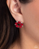 Paparazzi "Grace Personified" Red Post Earrings Paparazzi Jewelry