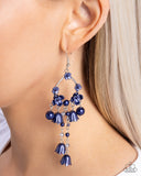 Paparazzi "Harmonious Heir" Blue Earrings Paparazzi Jewelry