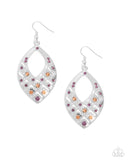 Paparazzi "Glittery Gaze" Purple Earrings Paparazzi Jewelry