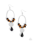 Paparazzi "Suspended Santa Fe" Black Earrings Paparazzi Jewelry