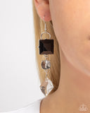 Paparazzi "Alluring Assertion" Black Earrings Paparazzi Jewelry
