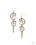 Paparazzi "Celestial Cascade" Gold Earrings Paparazzi Jewelry