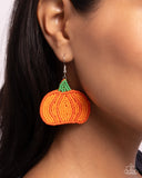 Paparazzi "Pumpkin Pizzazz" Orange Earrings Paparazzi Jewelry