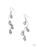Paparazzi "Seize the Sway" Silver Earrings Paparazzi Jewelry