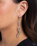 Paparazzi "Seize the Sway" Silver Earrings Paparazzi Jewelry