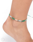 Paparazzi "Turtle Task" Multi 071XX Anklet Bracelet Paparazzi Jewelry