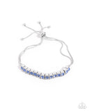 Paparazzi "Dancing Decade" Blue Bracelet Paparazzi Jewelry
