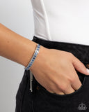 Paparazzi "Dancing Decade" Blue Bracelet Paparazzi Jewelry