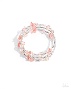 Paparazzi "Seed Bead Scene" Pink Bracelet Paparazzi Jewelry