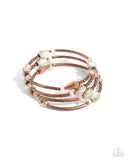 Paparazzi "Multiple Choice" Copper Bracelet Paparazzi Jewelry