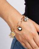 Paparazzi "Lullaby Lucky" Gold Bracelet Paparazzi Jewelry