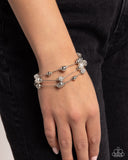 Paparazzi "Classy Cruise" White Bracelet Paparazzi Jewelry