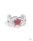 Paparazzi "Floral Foundation" Pink Bracelet Paparazzi Jewelry