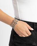 Paparazzi "Butterfly Business" Silver Bracelet Paparazzi Jewelry