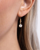 Paparazzi "Graceful Genre" Gold Necklace & Earring Set Paparazzi Jewelry