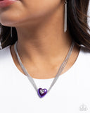 Paparazzi "Malibu Infatuation" Purple Necklace & Earring Set Paparazzi Jewelry