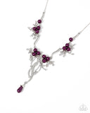 Paparazzi "Grapevine Getaway" Purple Necklace & Earring Set Paparazzi Jewelry