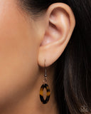 Paparazzi "Patterned Presto" Copper Necklace & Earring Set Paparazzi Jewelry