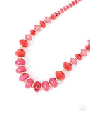 Paparazzi "Swift Shimmer" Pink Necklace & Earring Set Paparazzi Jewelry